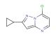 7-chloro-2-cyclopropylpyrazolo[1,5-a]pyrimidine