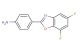4-(5,7-difluoro-1,3-benzoxazol-2-yl)aniline