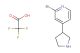 2-bromo-4-(pyrrolidin-3-yl)pyridine 2,2,2-trifluoroacetic acid