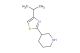 4-isopropyl-2-(piperidin-3-yl)thiazole