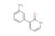 3-(3-aminophenyl)-1H-pyridin-2-one