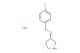 (S)-3-((4-fluorobenzyl)oxy)pyrrolidine hydrochloride