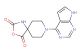 8-(7H-Pyrrolo[2,3-d]pyrimidin-4-yl)-3-oxa-1,8-diazaspiro[4.5]decane-2,4-dione