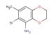 6-Bromo-7-methyl-2,3-dihydrobenzo[b][1,4]dioxin-5-amine