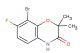 8-bromo-7-fluoro-2,2-dimethyl-2H-benzo[b][1,4]oxazin-3(4H)-one