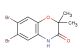 6,7-dibromo-2,2-dimethyl-2H-benzo[b][1,4]oxazin-3(4H)-one