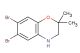 6,7-dibromo-2,2-dimethyl-3,4-dihydro-2H-benzo[b][1,4]oxazine
