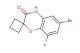 6-bromo-8-fluorospiro[benzo[b][1,4]oxazine-2,1'-cyclobutan]-3(4H)-one