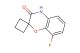 8-fluorospiro[benzo[b][1,4]oxazine-2,1'-cyclobutan]-3(4H)-one