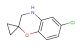 6-chloro-3,4-dihydrospiro[benzo[b][1,4]oxazine-2,1'-cyclopropane]