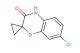 7-chlorospiro[benzo[b][1,4]oxazine-2,1'-cyclopropan]-3(4H)-one