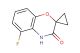 5-fluorospiro[benzo[b][1,4]oxazine-2,1'-cyclopropan]-3(4H)-one