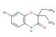 7-bromo-2,2-diethyl-2H-benzo[b][1,4]oxazin-3(4H)-one