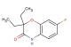 2,2-diethyl-7-fluoro-2H-benzo[b][1,4]oxazin-3(4H)-one