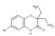 6-bromo-2,2-diethyl-2H-benzo[b][1,4]oxazin-3(4H)-one