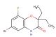 6-bromo-2,2-diethyl-8-fluoro-2H-benzo[b][1,4]oxazin-3(4H)-one