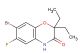 7-bromo-2,2-diethyl-6-fluoro-2H-benzo[b][1,4]oxazin-3(4H)-one