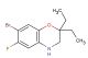7-bromo-2,2-diethyl-6-fluoro-3,4-dihydro-2H-benzo[b][1,4]oxazine