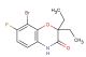 8-bromo-2,2-diethyl-7-fluoro-2H-benzo[b][1,4]oxazin-3(4H)-one