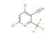 4,6-dichloro-2-(trifluoromethyl)pyridine-3-carbonitrile