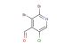 2,3-dibromo-5-chloropyridine-4-carbaldehyde