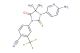4-(3-(6-aminopyridin-3-yl)-4,4-dimethyl-5-oxo-2-thioxoimidazolidin-1-yl)-2-(trifluoromethyl)benzonitrile