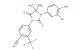 4-(3-(3-bromo-4-hydroxyphenyl)-4,4-dimethyl-5-oxo-2-thioxoimidazolidin-1-yl)-2-(trifluoromethyl)benzonitrile