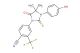 4-(3-(4-hydroxyphenyl)-4,4-dimethyl-5-oxo-2-thioxoimidazolidin-1-yl)-2-(trifluoromethyl)benzonitrile