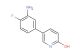 5-(3-amino-4-fluorophenyl)pyridin-2-ol