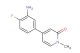 4-(3-amino-4-fluorophenyl)-1-methylpyridin-2(1H)-one