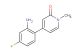 4-(2-amino-4-fluorophenyl)-1-methylpyridin-2(1H)-one