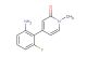 4-(2-amino-6-fluorophenyl)-1-methylpyridin-2(1H)-one