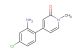 4-(2-amino-4-chlorophenyl)-1-methylpyridin-2(1H)-one