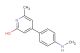 6-methyl-4-(4-(methylamino)phenyl)pyridin-2-ol