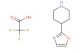 2-(piperidin-4-yl)oxazole 2,2,2-trifluoroacetate