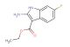 ethyl 2-amino-6-fluoro-1H-indole-3-carboxylate