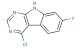 4-chloro-7-fluoro-9H-pyrimido[4,5-b]indole