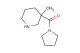 (3-methylpiperidin-3-yl)(pyrrolidin-1-yl)methanone