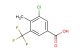 3-chloro-4-methyl-5-(trifluoromethyl)benzoic acid