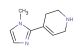 4-(1-methyl-1H-imidazol-2-yl)-1,2,3,6-tetrahydropyridine