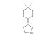 (S)-4,4-difluoro-1-(pyrrolidin-3-yl)piperidine