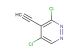 3,5-dichloro-4-ethynylpyridazine