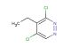 3,5-dichloro-4-ethylpyridazine