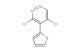 3,5-dichloro-4-(thiophen-2-yl)pyridazine