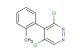3,5-dichloro-4-(o-tolyl)pyridazine