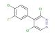 3,5-dichloro-4-(4-chloro-3-fluorophenyl)pyridazine