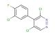 3,5-dichloro-4-(3-chloro-4-fluorophenyl)pyridazine