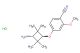 4-((1R,3R)-3-amino-2,2,4,4-tetramethylcyclobutoxy)-2-methoxybenzonitrile hydrochloride