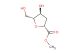 methyl (2R,4S,5R)-4-hydroxy-5-(hydroxymethyl)tetrahydrofuran-2-carboxylate