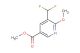 methyl 5-(difluoromethyl)-6-methoxynicotinate